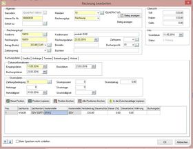 Nachdem eine Rechnung in dem digitalen Rechnungseingangsworkflow erfasst wurden können Sie diese nachträglich bearbeiten.