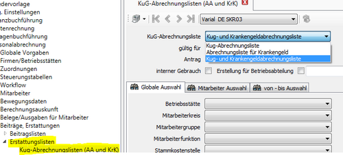 Kurzarbeit (KuG) abrechnen mit der Lohn- und Gehaltsabrechnung der Varial Personalwesen-Software